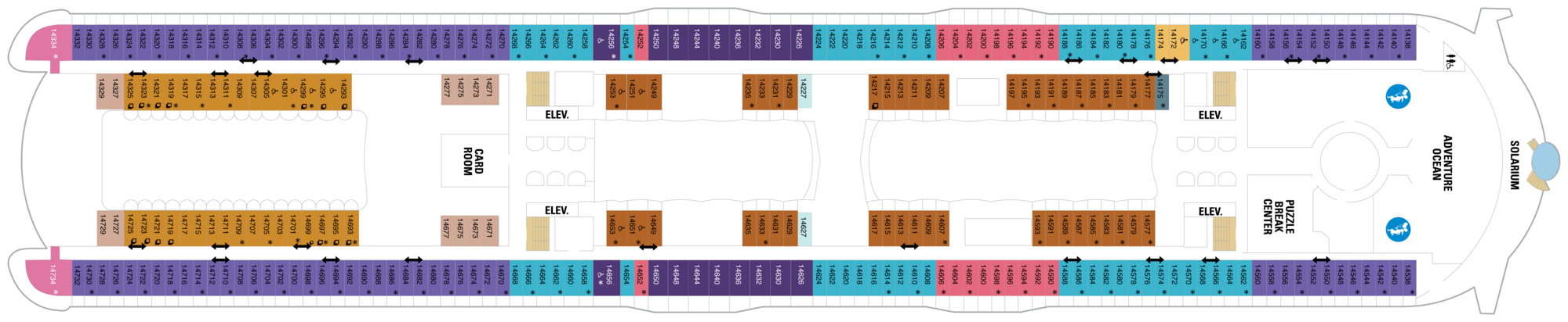Deck 14 plan